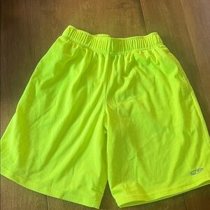 Champion Bright Yellow Men's Athletic Shorts